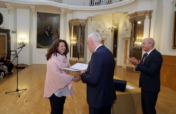 PEDAGÓGIA MESTERE DÍJ – BARANYAI KAMILLA ELISMERŐ OKLEVÉL – NAGY RÉKA